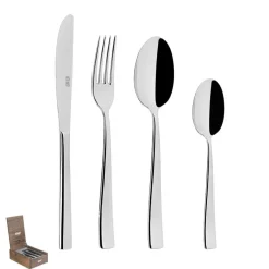 Abert Azzurra Servizio Posate In acciaio Inox 18/C Set 24 Pz