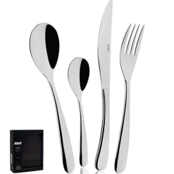 Abert Clever Servizio Posate In Acciaio Inox - Set 24 Pz