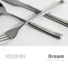 Abert Dream Coltello Tavola In Acciaio Inox Forgiato - Set 12 Pz