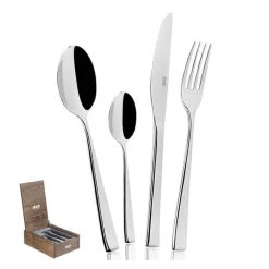 Abert Dream Servizio Posate In Acciaio Inox Forgiato - Set 24 Pz