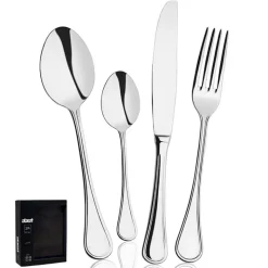 Abert Imperial Servizio Posate In Acciaio Inox - Set 24 Pz