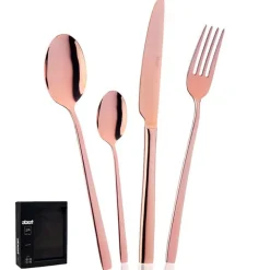 Abert Infinito Servizio Posate In Acciaio Inox - Set 24 Pz