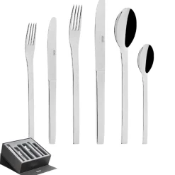 Abert Linea Servizio Posate In Acciaio Inox Set 75 Pz