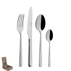 Abert Luna Servizio Posate In acciaio Inox 18/10 Set 24 Pz