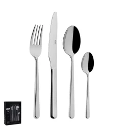 Abert Luna Servizio Posate In acciaio Inox 18/10 Set 24 Pz