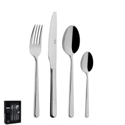 Abert Luna Servizio Posate In acciaio Inox 18/10 Set 24 Pz