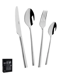 Abert Niagara Servizio Posate In acciaio Inox 18/10 Set 24 Pz