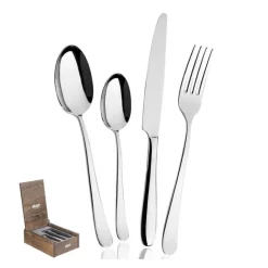 Abert Relais Servizio Posate In Acciaio Inox - Set 24 Pz