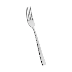 Abert Rinascimento Forchetta Tavola Martellato In Acciaio Inox - Set 12 Pz