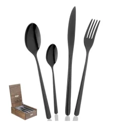 Abert Stilo Servizio Posate In Acciaio Inox - Set 24 Pz