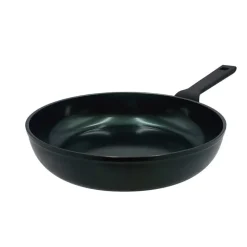 Agnelli AlBlack Elite 3.5 mm Padella Alta Antiaderente Ceramico CK2 Con Manico Soft Touch
