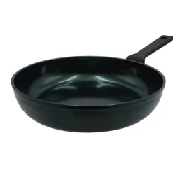 Agnelli AlBlack Elite 3.5 mm Padella Alta Antiaderente Ceramico CK2 Con Manico Soft Touch