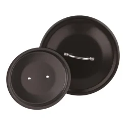Agnelli AlBlack 5mm Batteria Pentole Antiaderenti In Alluminio Set 5 Pz