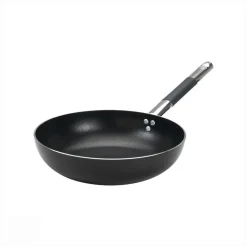 Agnelli Alblack 3 mm Padella Alta Svasata Antiaderente In Alluminio Con Manico Cool Inox