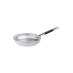 Agnelli Alluminio 3mm Professionale Padella Alta Svasata Con Manico Cool Inox