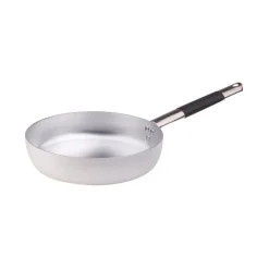 Agnelli Alluminio 3mm Professionale Padella Alta Sauté Con Manico Cool Inox