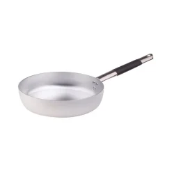 Agnelli Alluminio 3mm Professionale Padella Alta Sauté Con Manico Cool Inox