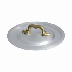 Agnelli 1932 Coperchio In Alluminio Con Manico In Ottone