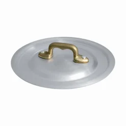 Agnelli 1932 Coperchio In Alluminio Con Manico In Ottone