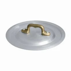 Agnelli 1932 Coperchio In Alluminio Con Manico In Ottone