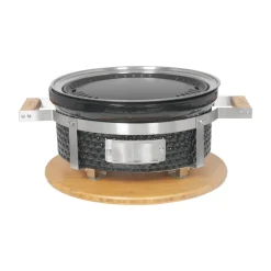 Agnelli Hibachi BBPro Barbecue da Tavolo Compatto Rotondo