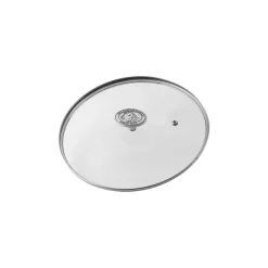 Agnelli 1907 5mm Coperchio In Vetro Con Pomolo In Acciaio
