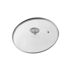 Agnelli 1907 5mm Coperchio In Vetro Con Pomolo In Acciaio