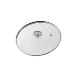 Agnelli 1907 5mm Coperchio In Vetro Con Pomolo In Acciaio