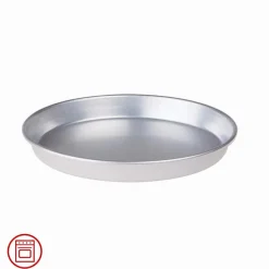 Agnelli Pasticceria & Pizza Tortiera Conica Alta 3 cm Con Orlo In Alluminio