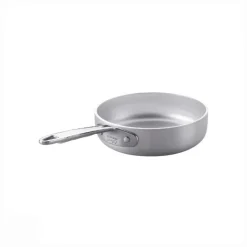 Agnelli 1932 Servizio In Tavola Padellino Monoporzione In Alluminio Con Manico 1907 in Acciaio Inox