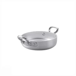 Agnelli 1932 Servizio In Tavola Tegamino Monoporzione In Alluminio Con Manici 1907 In Acciaio Inox