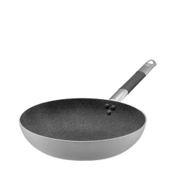 Agnelli SharkSkin Padella Alta Svasata In Alluminio Antiaderente Con Manico In Acciaio Inox Cool