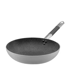 Agnelli SharkSkin Padella Alta Svasata In Alluminio Antiaderente Con Manico In Acciaio Inox Cool