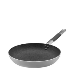 Agnelli SharkSkin Padella Bassa Svasata In Alluminio Antiaderente Con Manico In Acciaio Inox Cool