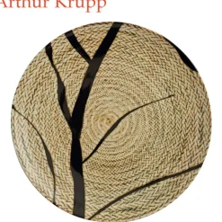 Arthur Krupp Tribal Mood Servizio Piatti In Porcellana - Set 12 Pz