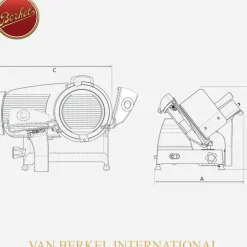 Berkel Red Line 300 MF Affettatrice Elettrica In Alluminio