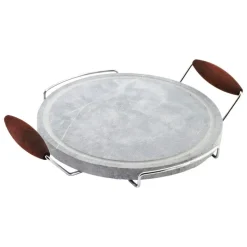 Bisetti Tradition Pietra Ollare Rotonda Con Telaio