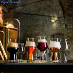 Bormioli Luigi Birrateque Bicchiere Birra in Vetro - Set 6 Pezzi