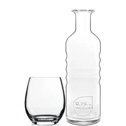 Bormioli Luigi Hydrosommelier Set Bicchieri Acqua in Vetro - Set 7 Pezzi