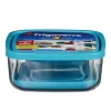 Bormioli Rocco Frigoverre Classic Contenitore Per Alimenti Quadrato - Set 3 Pz