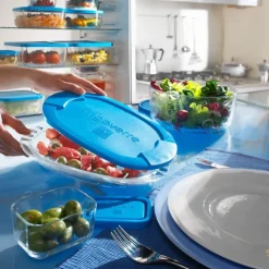 Bormioli Rocco Frigoverre Classic Contenitore Per Alimenti Piatto Ovale In Vetro