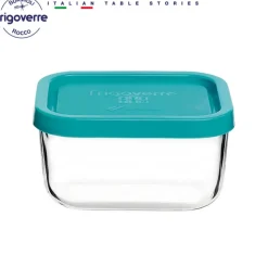 Bormioli Rocco Frigoverre Classic Contenitore Per Alimenti Rettangolare - Set 4 Pz