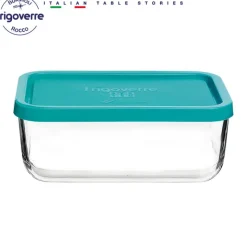 Bormioli Rocco Frigoverre Classic Contenitore Per Alimenti Rettangolare - Set 4 Pz