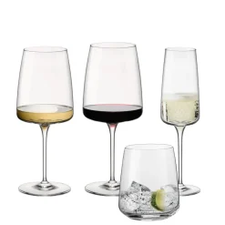 Bormioli Rocco Nexo Set Calici e Bicchieri In Vetro - Set 24 Pz