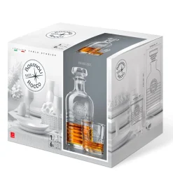 Bormioli Rocco Officina 1825 Set Whisky in Vetro - Set 7 Pezzi