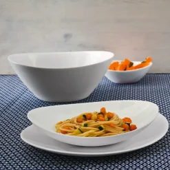 Bormioli Rocco Prometeo Servizio Piatti In Vetro Opale - Set 19 Pz