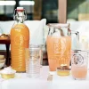 Bormioli Rocco Romantic Set Caraffa Con Calici e Bicchieri In Vetro Decorato Set 13 Pz