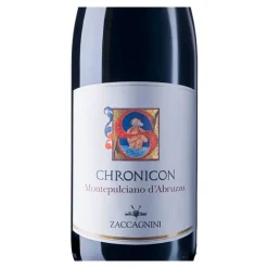 Chronicon Montepulciano D'Abruzzo DOC 2019 Zaccagnini Winery - Set of 6 Bottles