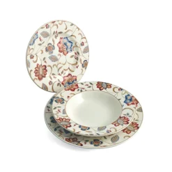 Churchill Jacobean Servizio Piatti In Terra Cotta Set 18 Pz