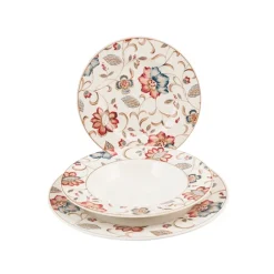 Churchill Jacobean Servizio Piatti In Terra Cotta Set 18 Pz